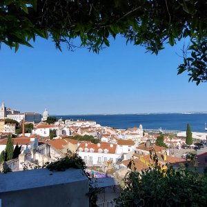 Blick auf Lisboa